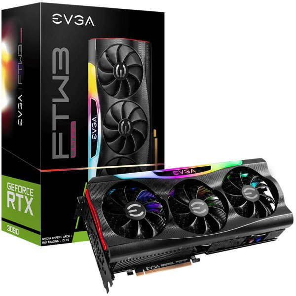 EVGA RTX 3090 FTW3 ULTRA GAMING, 24G-P5-3987-KR 全新未拆封下標前請先詢問