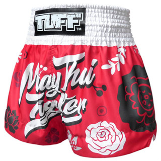 《硬派運動》TUFF "Rose-玫瑰之力" 立技短褲 拳擊 泰拳 綜合格鬥 MMA 散打 踢拳擊 武術 MMA