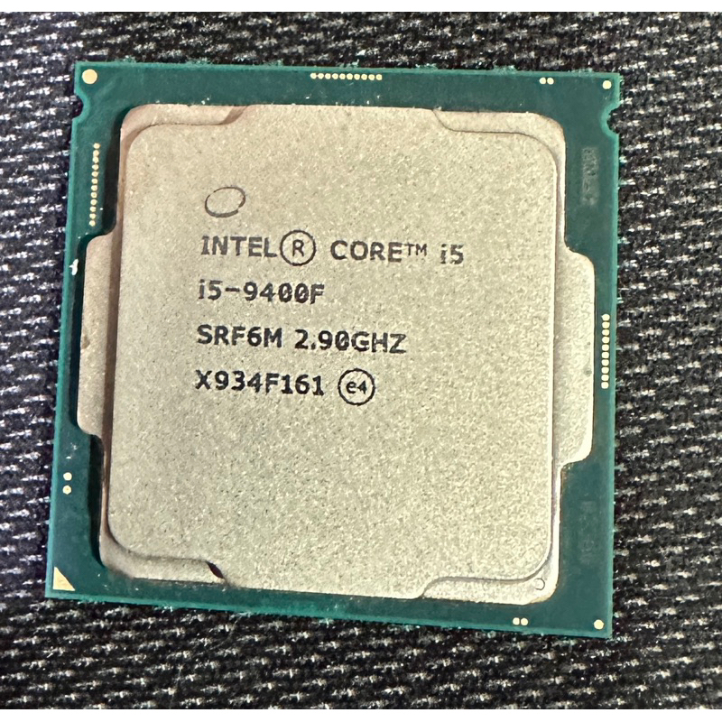 二手良品 INTEL i5 9400F CPU 處理器 LGA 1151 九代 無內顯版本