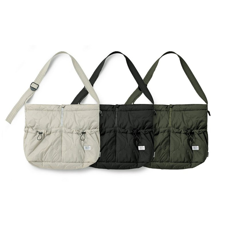 Filter017®Quilted Padded Messenger Bag衍縫鋪棉機能斜背包[day tripper]