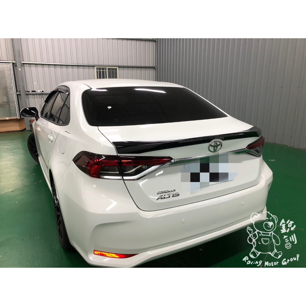 銳訓汽車配件精品-台南麻豆店 Toyota 12代 Altis 安裝 運動版尾翼/鴨尾/擾流板 【含烤漆】