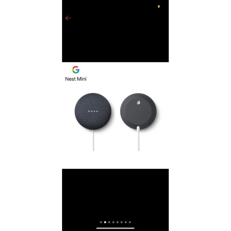 Google nest mini 2(僅拆保護膜）