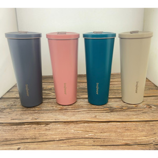 康寧密扣Snapware 陶瓷不鏽鋼真空保溫吸管杯 800ml 贈吸管杯套 保溫保冷 保溫杯 CorelleBrands