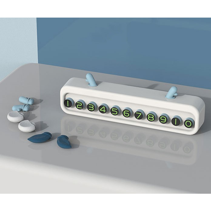 汽車停車牌 造型電話牌 電話號碼牌 手機 電話 臨停牌 停車牌 手機號碼 可隱藏 汽車臨停號碼【A-14890】大毅
