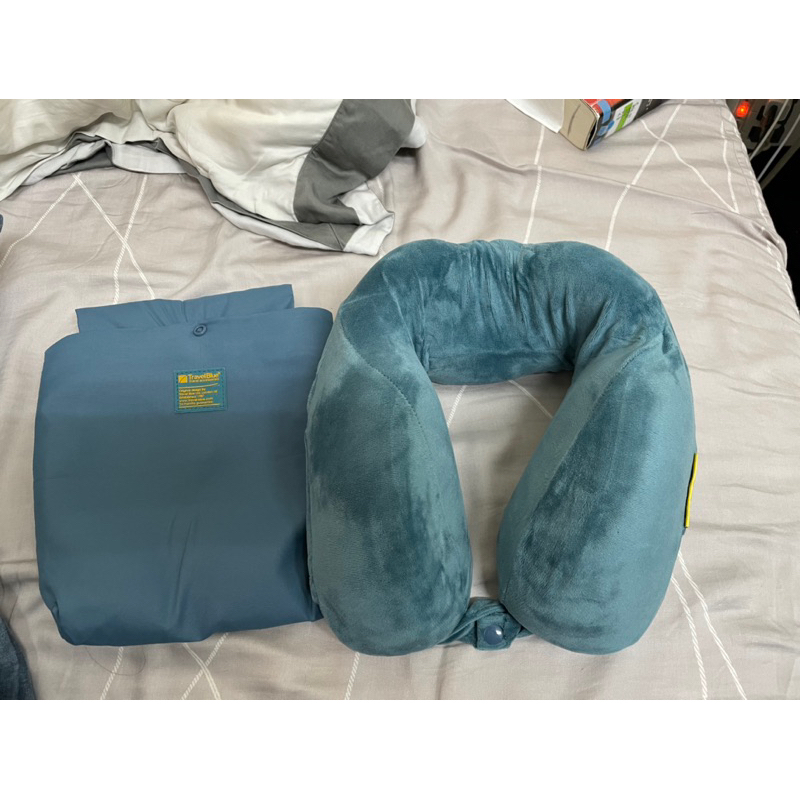 二手-travel blue頸枕