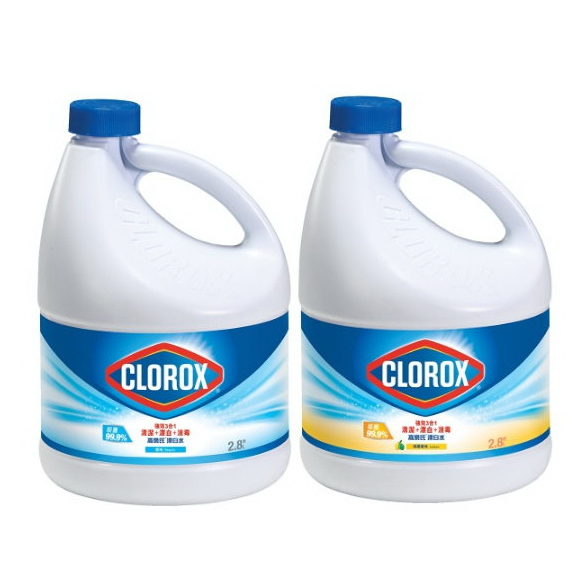 美國CLOROX 高樂氏漂白水- 原味2.8L  檸檬香味(2.8L)