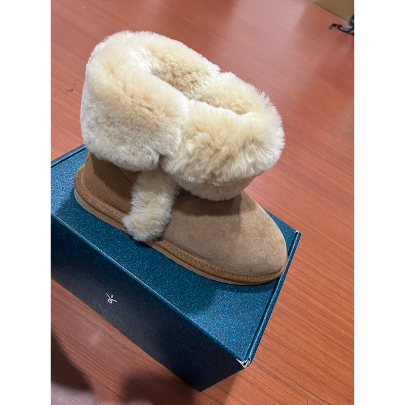 "EMU Australia 雪靴"/駝色W11903 / US8號 可外翻
