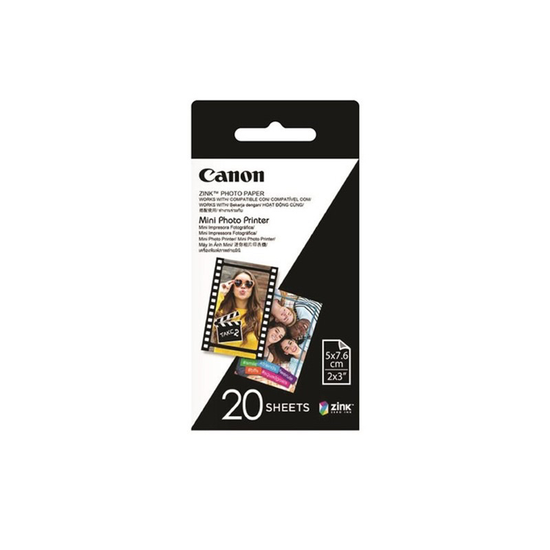 Canon zink 2x3相片紙