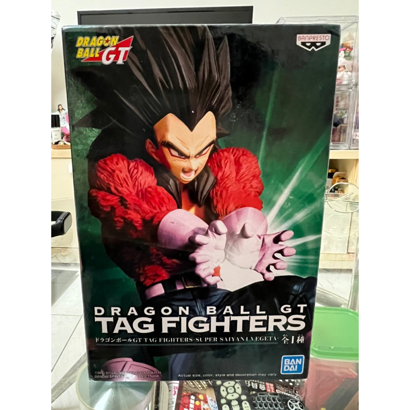 白證 七龍珠 GT TAG FIGHTERS 超級賽亞人四 超四 達爾 貝基塔 景品 公仔