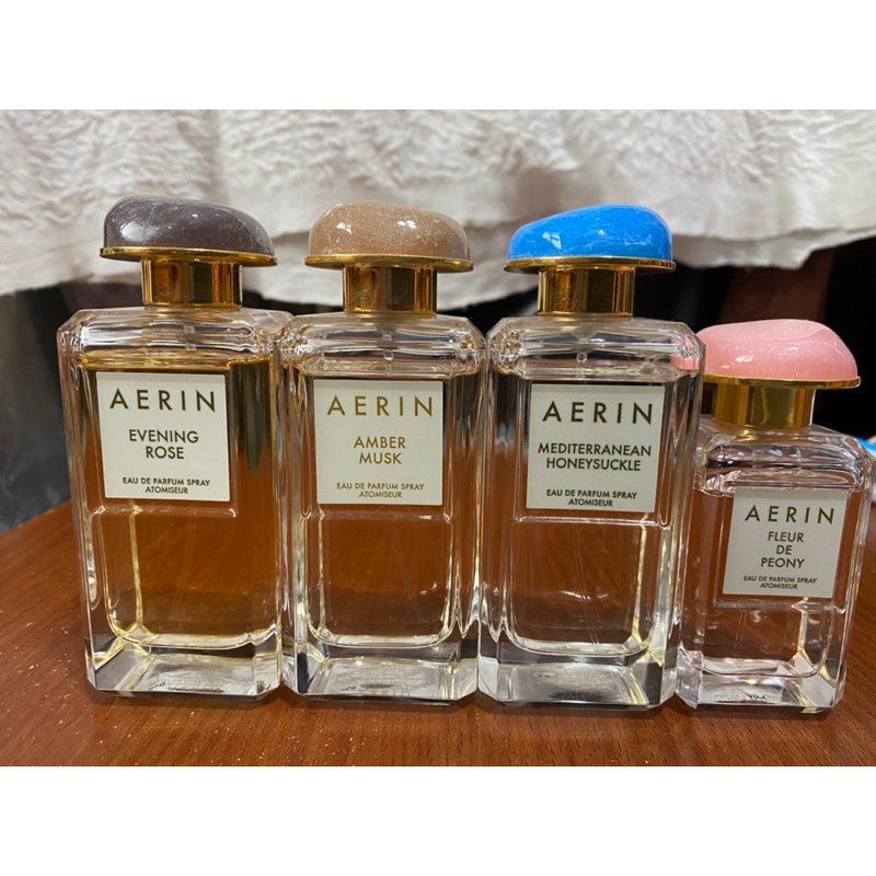 ［二手］雅詩蘭黛 AERIN 艾琳 雅芮 小眾沙龍香 100ml 第五大道玫瑰、地中海水蔓(忍冬)、阿斯朋琥珀