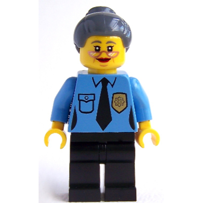 LEGO 樂高 人偶 Lego Movie 樂高玩電影 Ma Cop 嬤嬤 奶奶 警察 70809