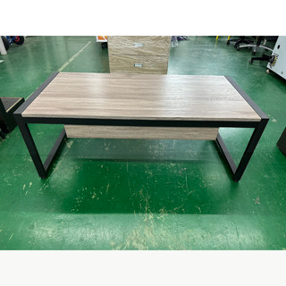 吉田二手傢俱❤全新工業風抽屜茶几 4尺茶几 客廳沙發桌 大茶几 現代茶几 收納 矮桌 灰橡 整合木 橡木 木心板