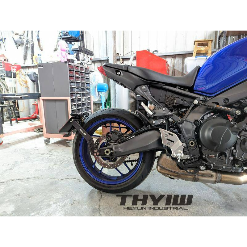 THYIW 赫允工業 HY YAMAHA MT09 MT-09 21-23年 CNC 短牌架 牌架 後牌架 牌架下移