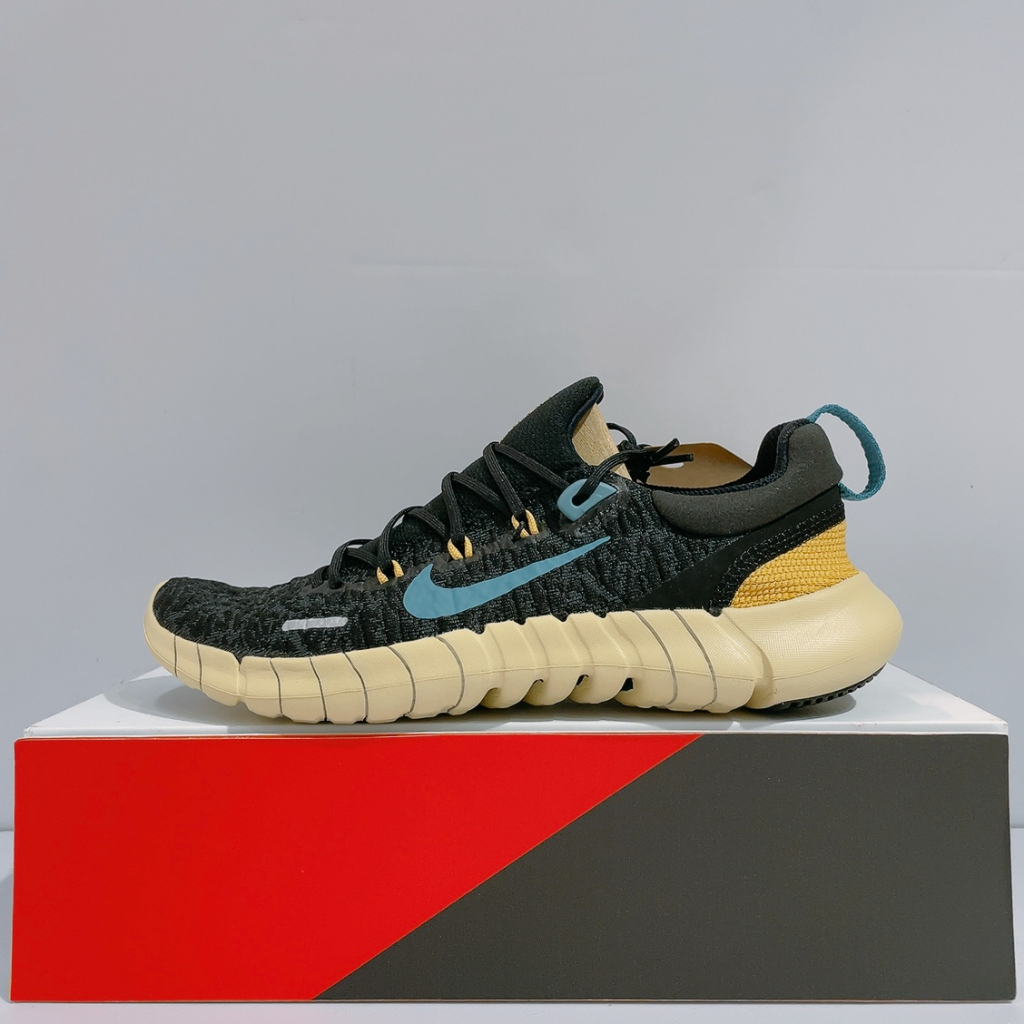 NIKE FREE RN 5.0 NEXT NATURE W 女生 黑色 赤足 運動 慢跑鞋 CZ1891-008