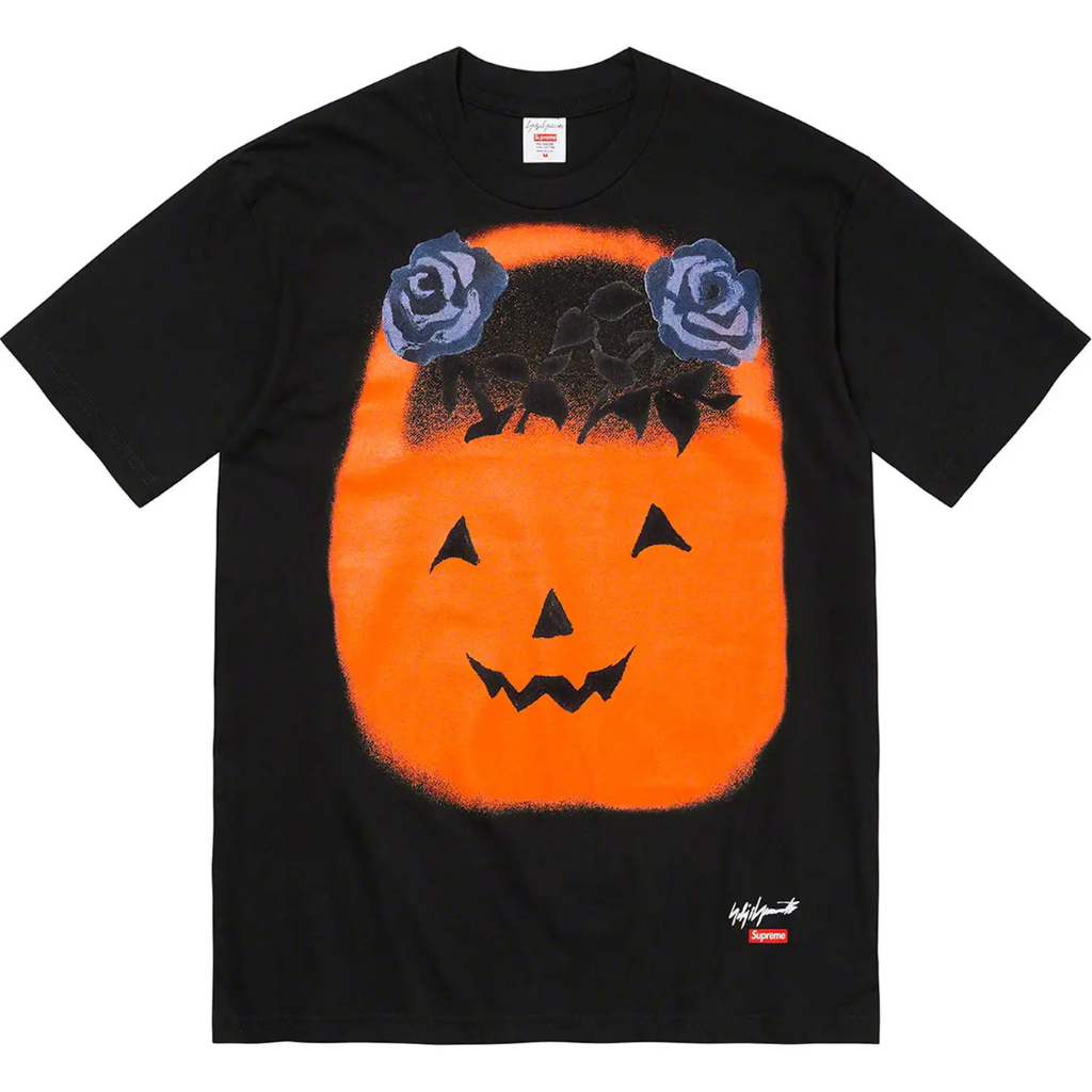 SUPREME x Yohji Yamamoto FW22 Pumpkin Tee 山本耀司 聯名 短T (黑色)