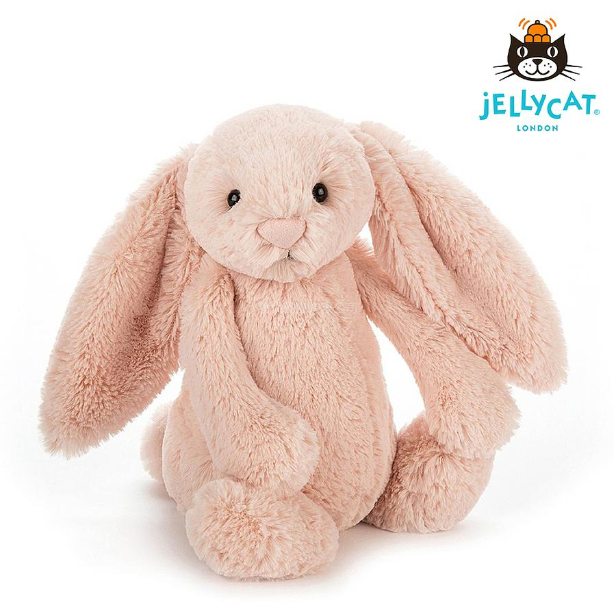 Jellycat經典蜜桃粉兔/ 31cm/Jellycat Bashful Blush Bunny/ 31cm   eslite誠品