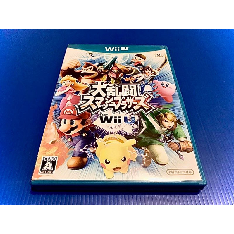 ❅鴕鳥電玩❅Wii U 任天堂 明星大亂鬥 任天堂 WiiU 日版正品