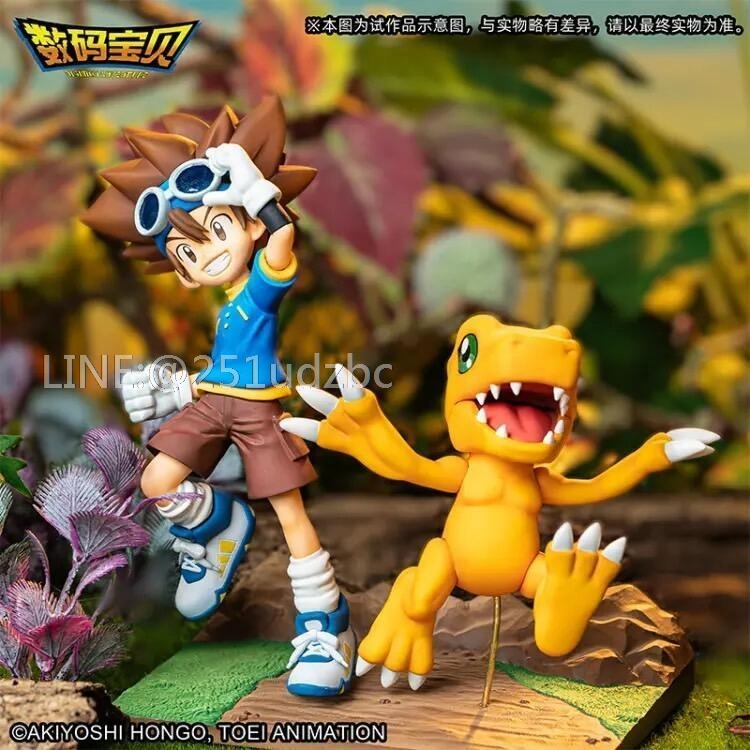 給爸分 玩具 BANDAI 景品 數碼寶貝 DXF~ADVENTURE ARCHIVES~ 八神太一.亞古獸 18778