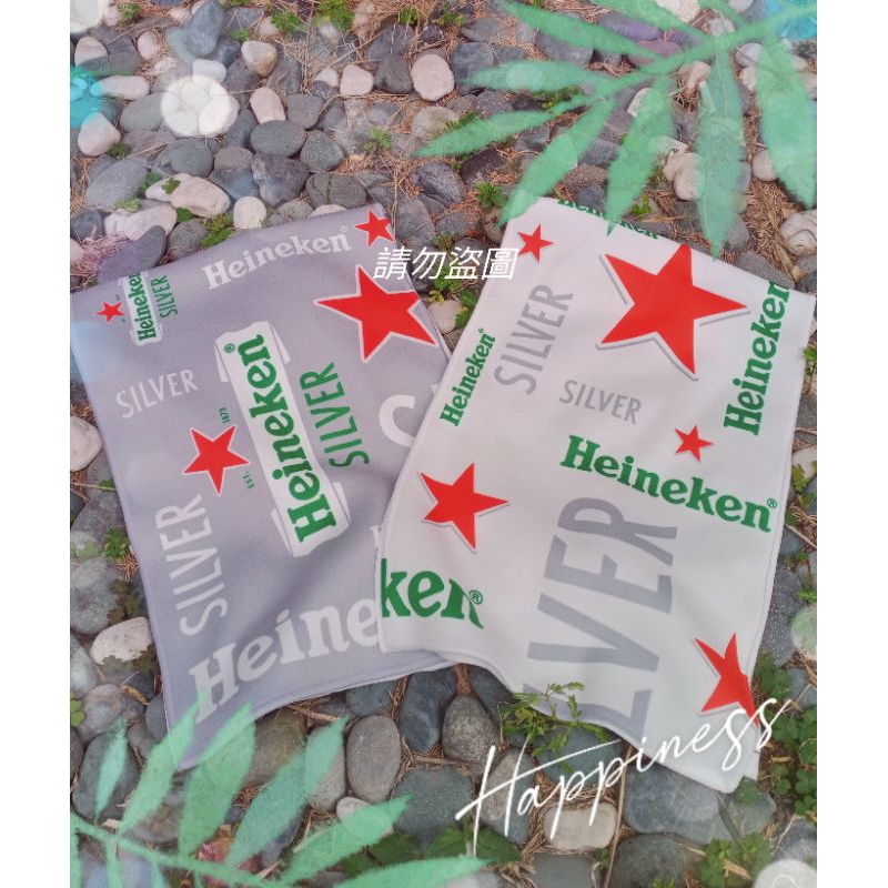 💚【現貨，全新商品】Heineken海尼根MIT機能運動毛巾(附外包裝袋,包裝完整)
