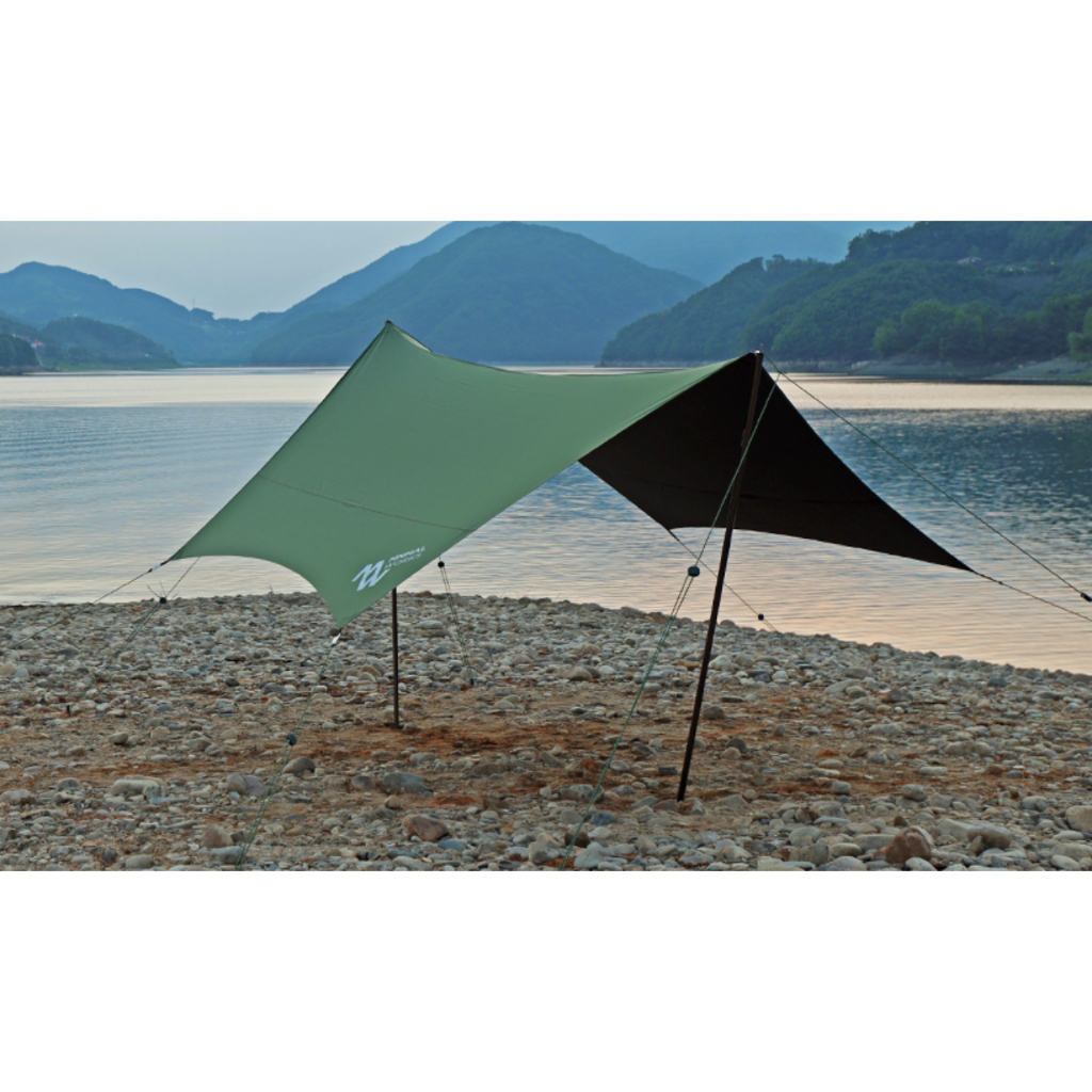 日本産】 WORKS MINIMAL TARP HEXA BLUEHOLE テント/タープ