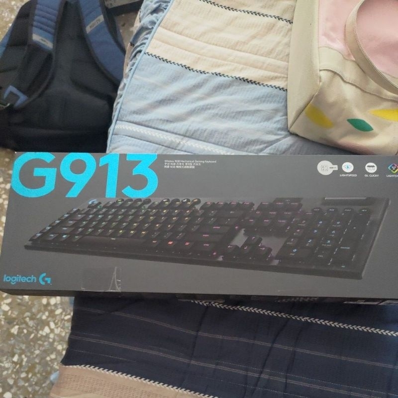 羅技 Logitech G913 二手 無線 機械式鍵盤