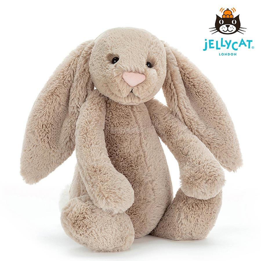 Jellycat經典拿鐵灰兔/ 31cm/Jellycat Bashful Beige Bunny/ 31cm  eslite誠品