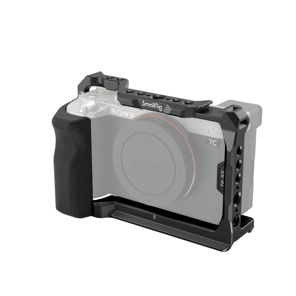 SmallRig 3212 相機兔籠帶矽膠側手柄 適用 Sony A7C 擴充冷靴 全籠 兔籠 [相機專家]