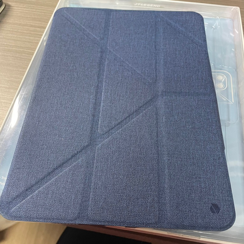JTLEGEND 皮套 適用 iPad Pro 2021 Amos 11 吋 多角度折疊布紋 PC背板