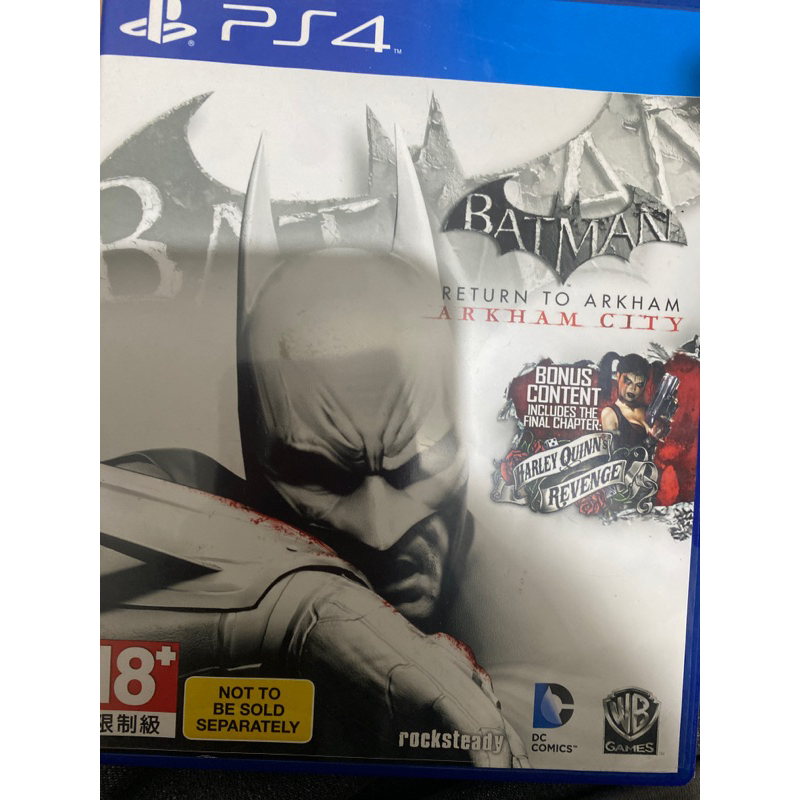 PS4 蝙蝠俠：重返阿卡漢 BATMAN RETURN TO ARKHAM 英文版二手