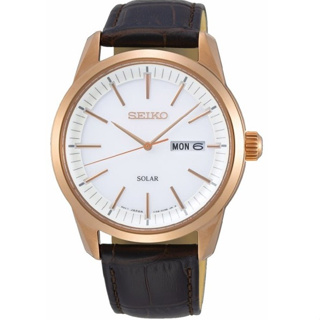 SEIKO 精工 太陽能時尚腕錶 SNE530P1 / V158-0BE0K