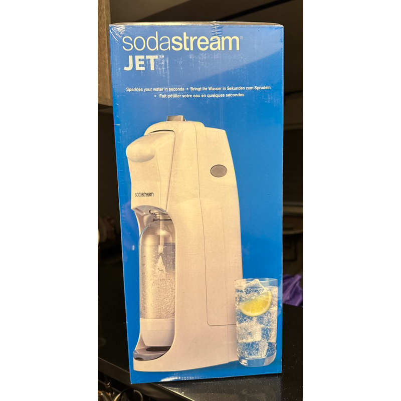 ［全新］Sodastream Jet 氣泡水機（白）鋼瓶日期：2025/1月
