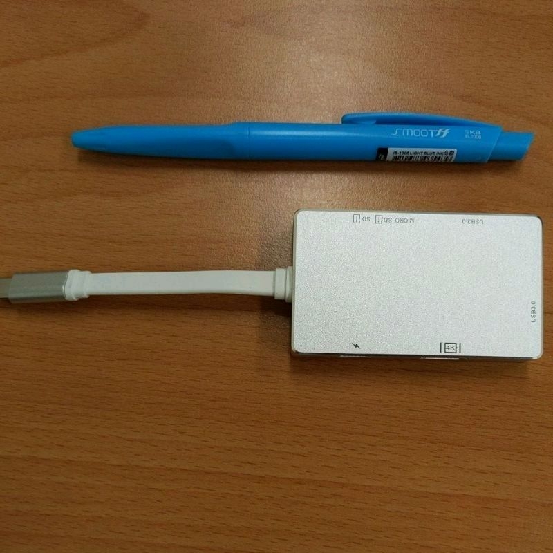 讀卡機Type-C HUB 轉USB 3.0 HDMI 4K micro SD卡 記憶卡 擴充PD HUB 筆電轉接