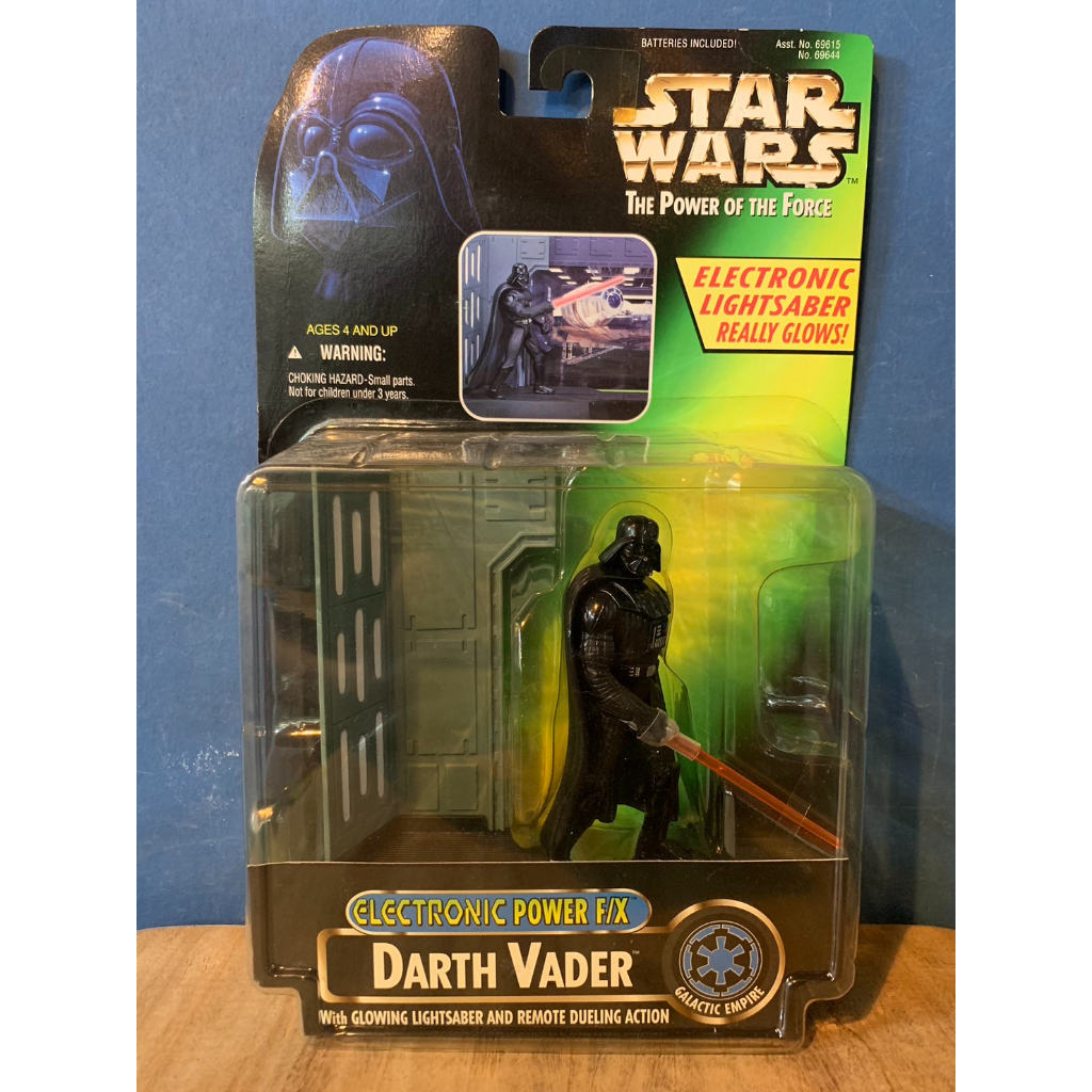 KENNER 肯納 STAR WARS 星際大戰 DARTH VADER 黑武士 場景吊卡