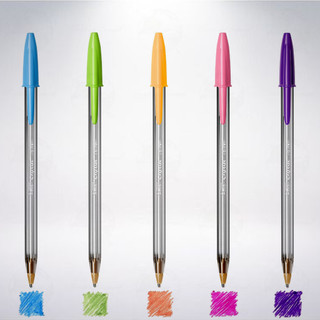 法國 BIC Cristal 1.6mm 原子筆: 粉彩色