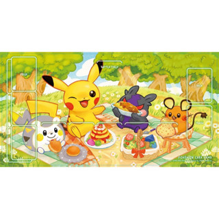 PTCG 寶可夢卡牌 官方桌墊 寶可夢野餐 皮卡丘 莫魯貝可