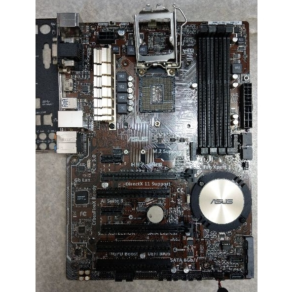 華碩ASUS H97-PRO /二手良品/M.2/MATX 主機板/附檔板