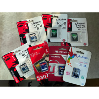 臺灣組裝 SD卡SD記憶卡 SDHC 16G 32G Class C10 Kingston 數位相機CCD復古相機用大卡