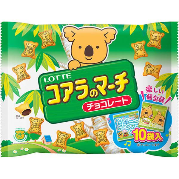 光山商號日本店 【現貨＊限量特價】 日本 樂天 LOTTE 小熊餅乾 家庭號 分享包 巧克力 巧克力夾心餅