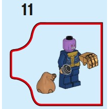 樂高 人偶 LEGO Marvel 76196 薩諾斯 Thanos