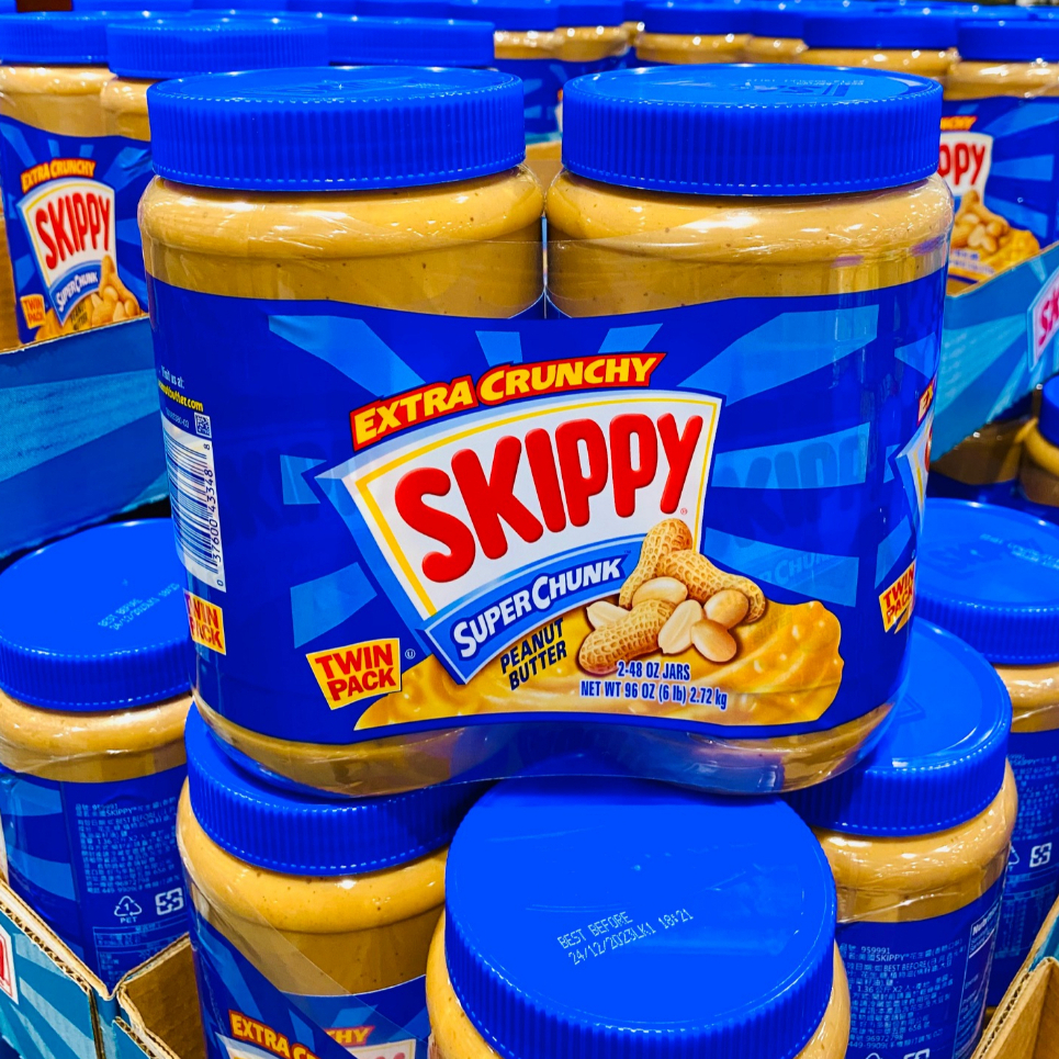 【免運】SKIPPY 香脆花生醬 美國SKIPPY花生醬 花生醬 吉比花生醬 好市多(拆售1.36公斤1罐)（顆粒）