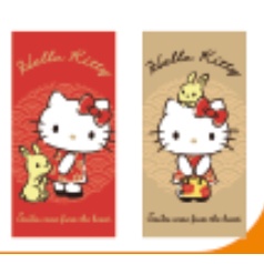 7-11 2022年福袋 Hello Kitty 紅包袋 2個