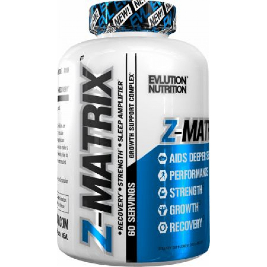 &lt;現貨&gt;EVLution Nutrition Z-Matrix ZMA 高吸收 鋅鎂力 葉酸 維生素D3 睡眠 失眠