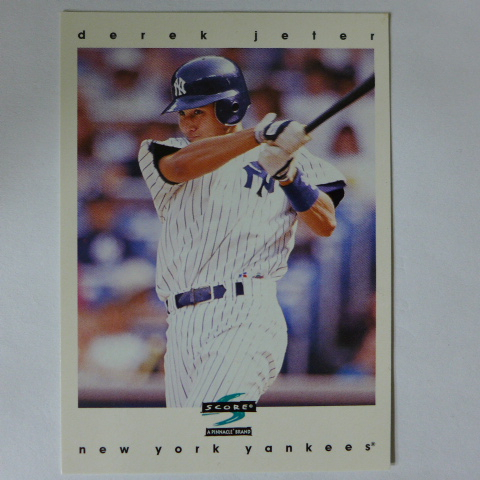 ~ Derek Jeter ~名人堂/德瑞克·基特 MLB球星.1996年.經典棒球卡