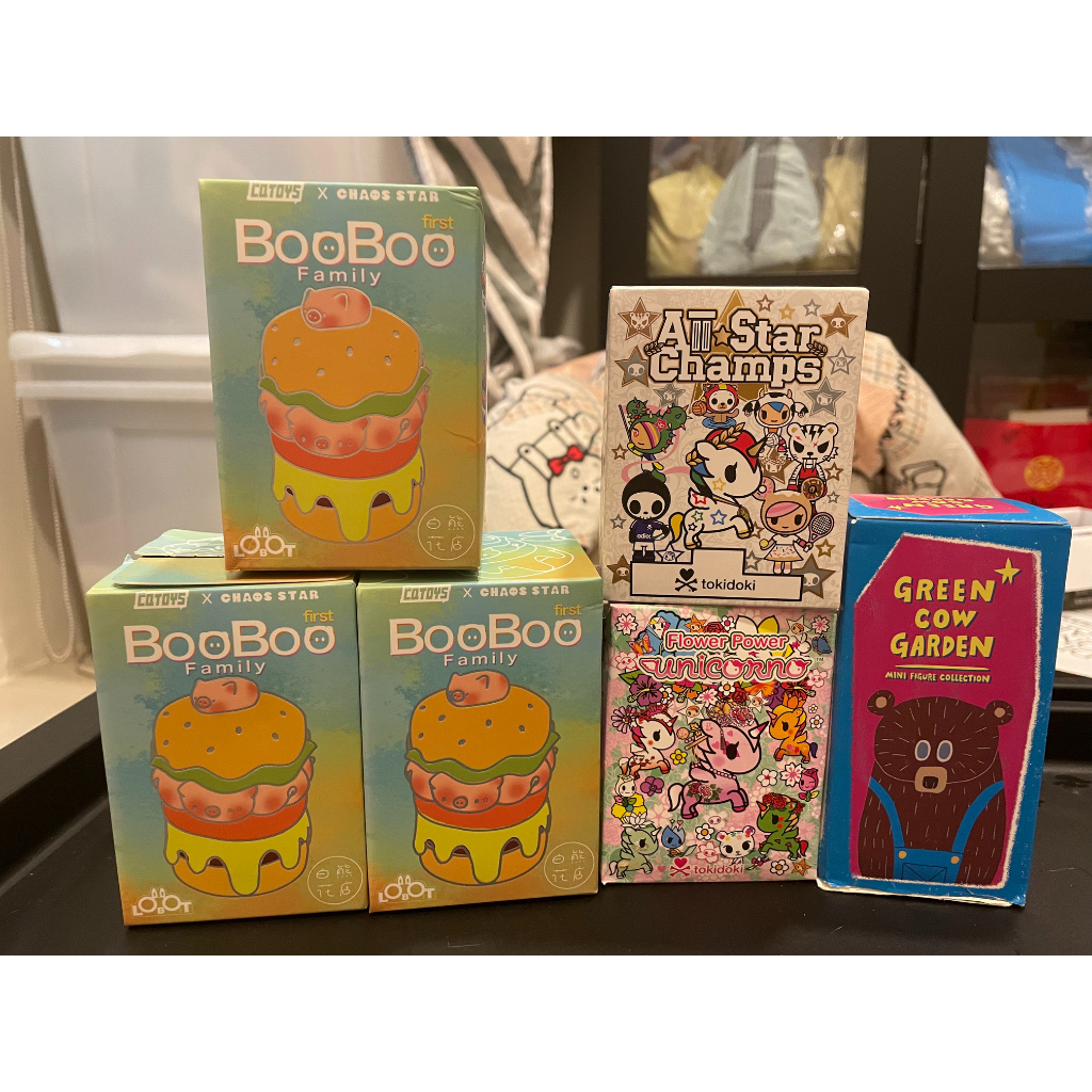盲盒/出清/福袋/BG熊/BooBoo/tokidoki