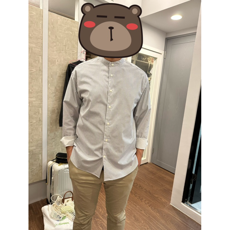 全新香蕉共和國Banana Republic 圓領男性襯衫日本購入兩件