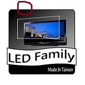[LED家族保護鏡]台灣製FOR JVC 55KQD / JVC 55K 高透光抗UV 55吋液晶電視護目鏡(合身款)