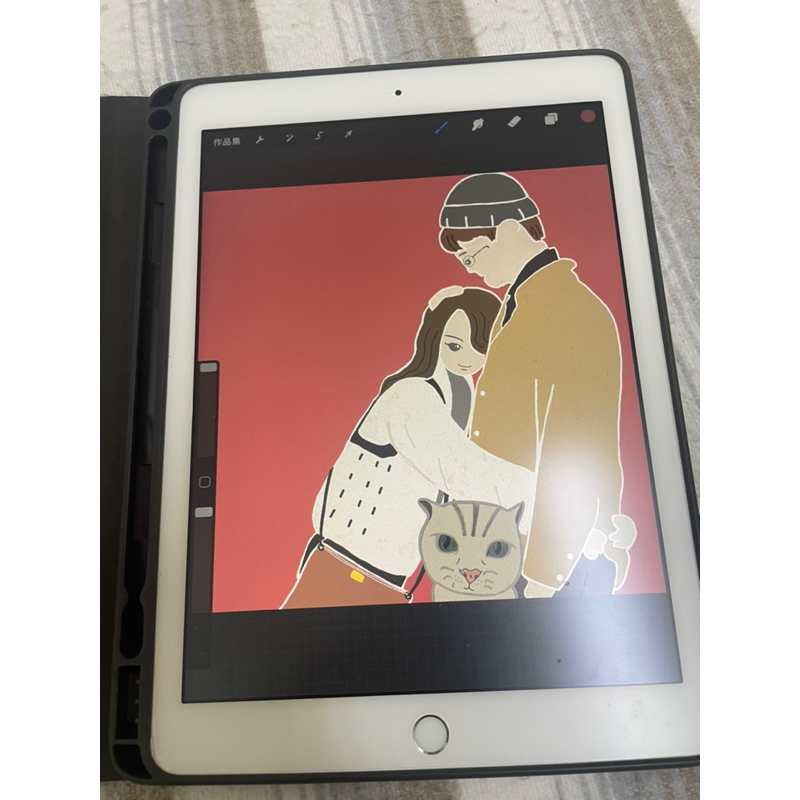 iPad 二手 第六代 2018 32g 銀色 贈procreate