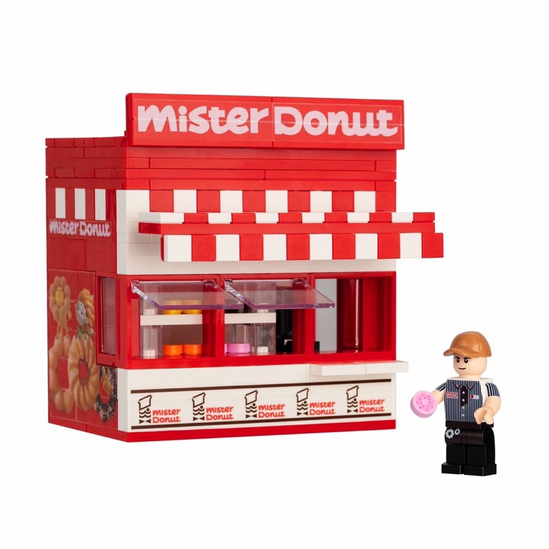 [ WAZI.TW ]（現貨秒發⚡️）mister donut 樂高玩具 樂高 lego 樂高積木 店面