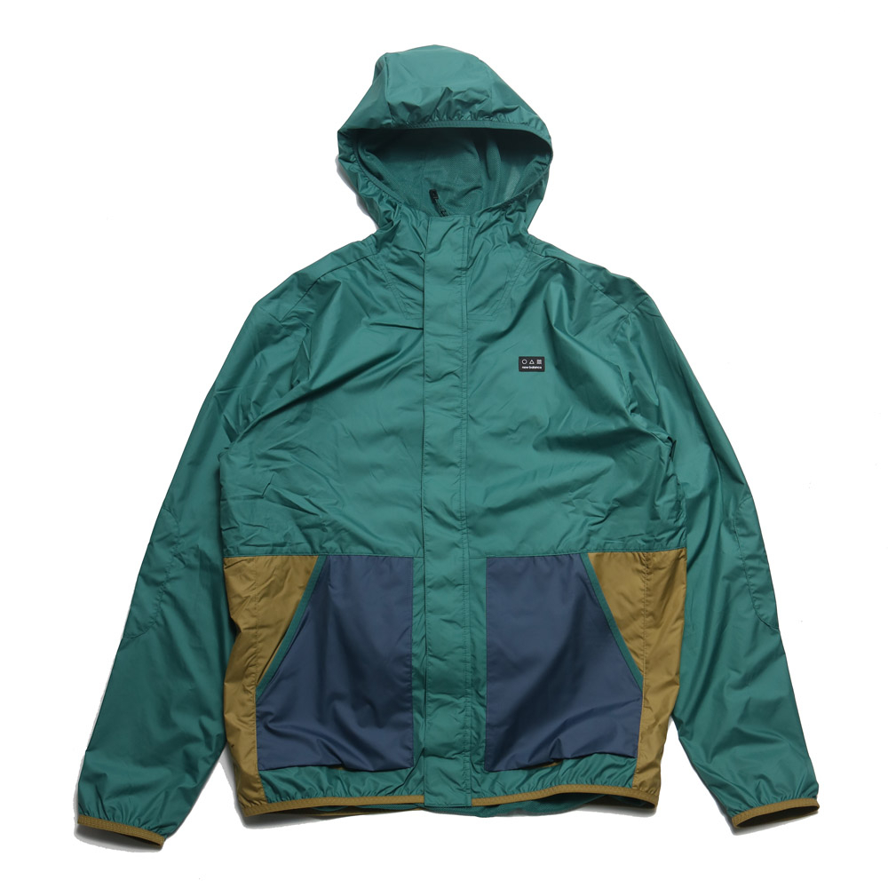 NEW BALANCE 外套 山系 湖水綠 藍 黃 風衣外套 可收納 男 MJ31507VDA
