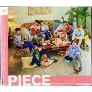 二手CD-MONSTA X // PIECE ~CD+DVD、限量盤環球唱片、2018年發行